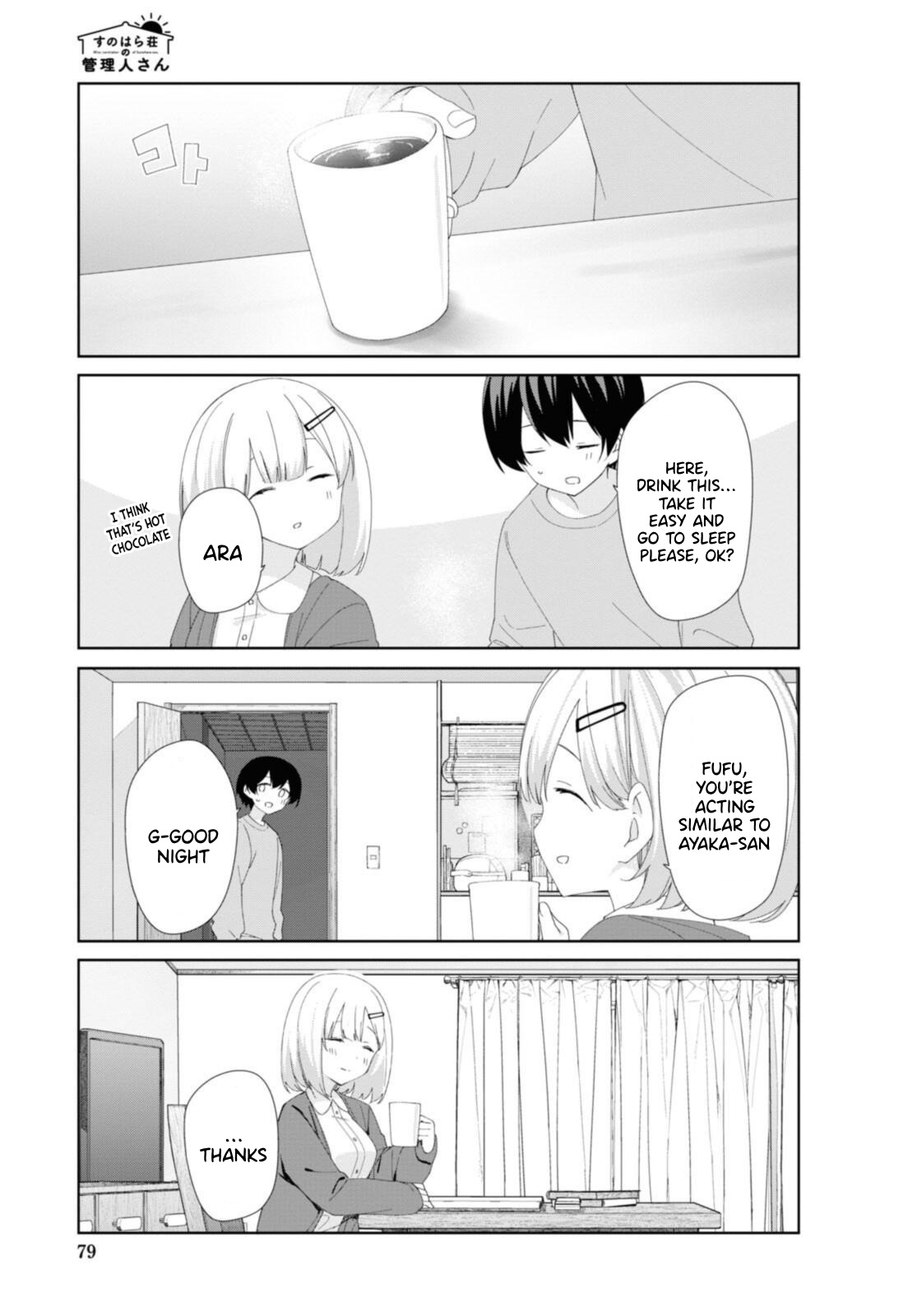 Sunoharasou no Kanrinin-san Chapter 82 - Page 8