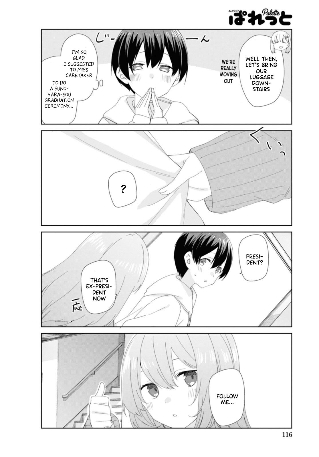 Sunoharasou no Kanrinin-san Chapter 84 - Page 5
