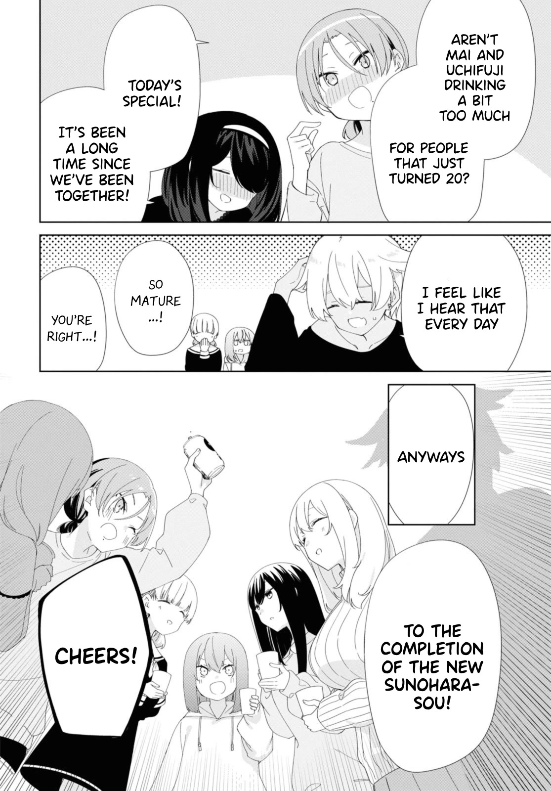 Sunoharasou no Kanrinin-san Chapter 90 - Page 14