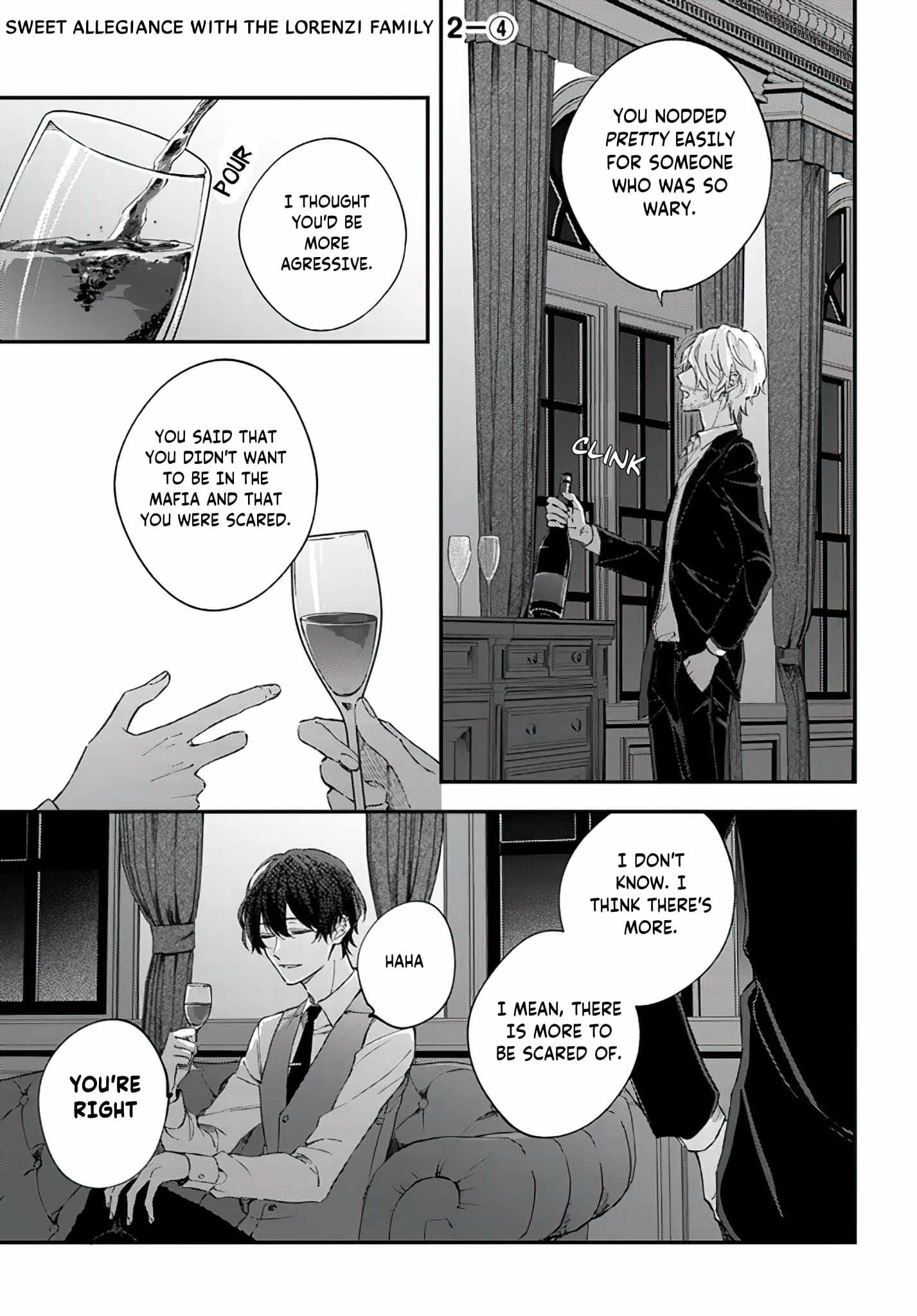 Sweet Allegiance to the Lorenzi Family Tonight Chapter 2.4 - Page 1