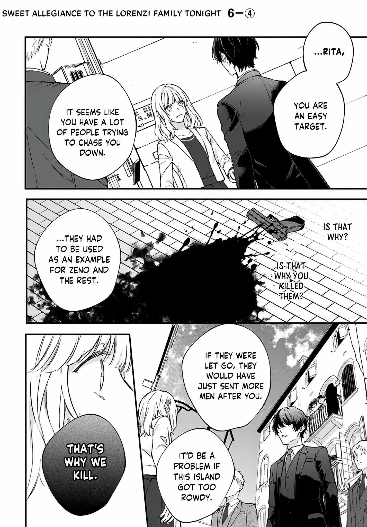 Sweet Allegiance to the Lorenzi Family Tonight Chapter 6.4 - Page 1
