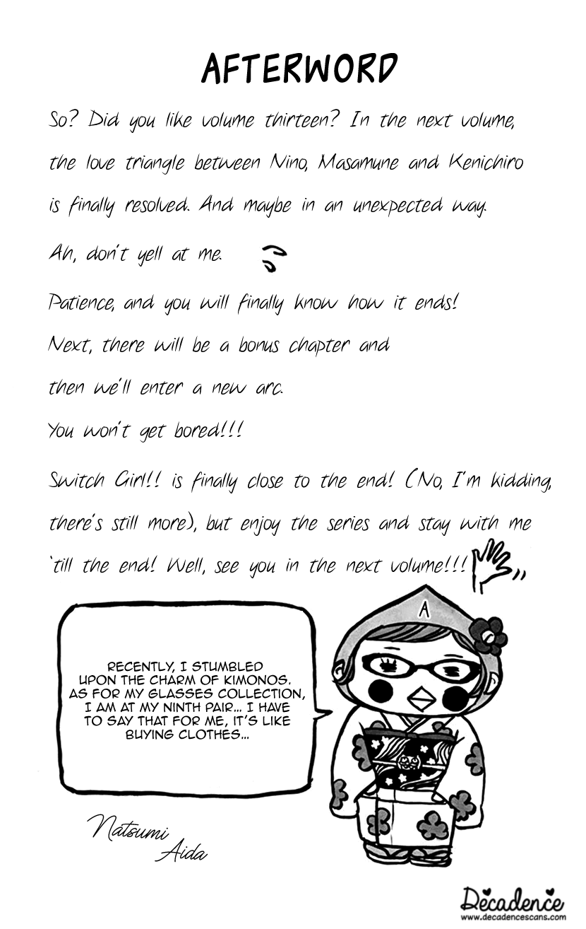 Switch Girl!! Chapter 103.5 - Page 9