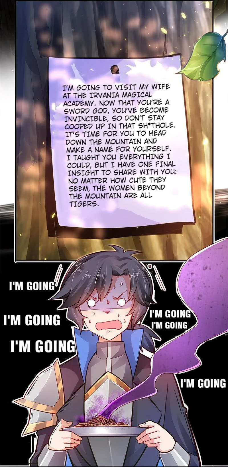 Sword God’s Life Is Not That Boring Chapter 1 - Page 21