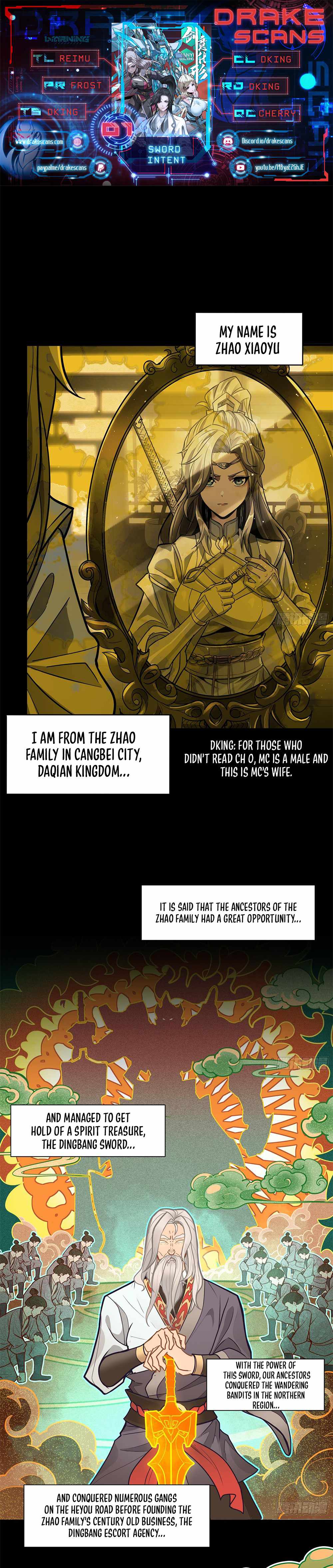 Sword Intent Chapter 1 - Page 1
