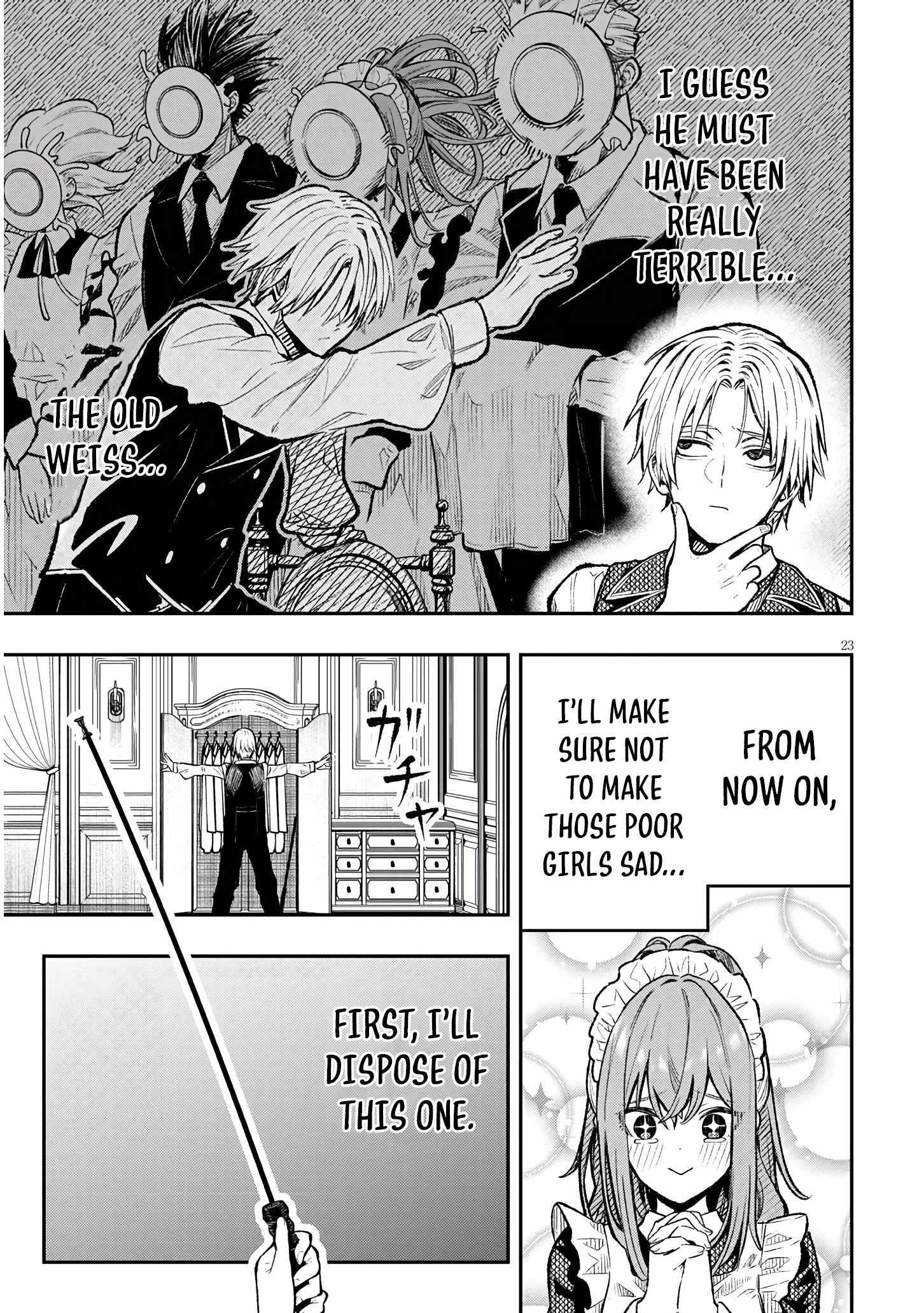 Taida na Akujoku Kizoku ni Tensei Shita Ore, Scenario o Bukkowashitara Kikakugai no Maryoku de Saikyou ni Natta Chapter 1 - Page 22