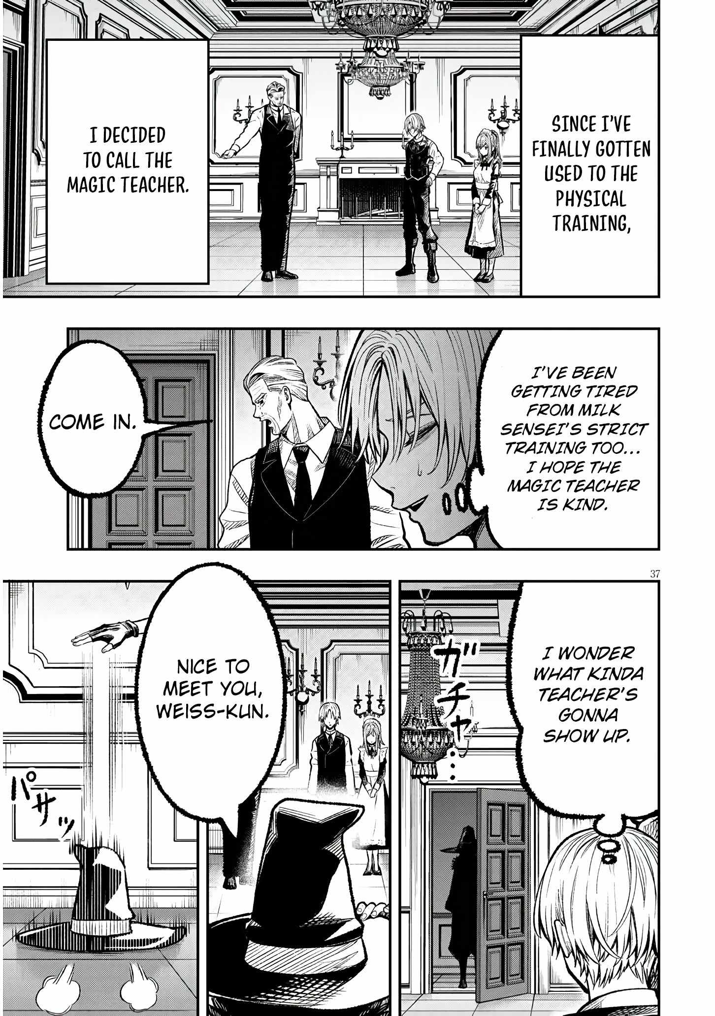 Taida na Akujoku Kizoku ni Tensei Shita Ore, Scenario o Bukkowashitara Kikakugai no Maryoku de Saikyou ni Natta Chapter 1 - Page 36