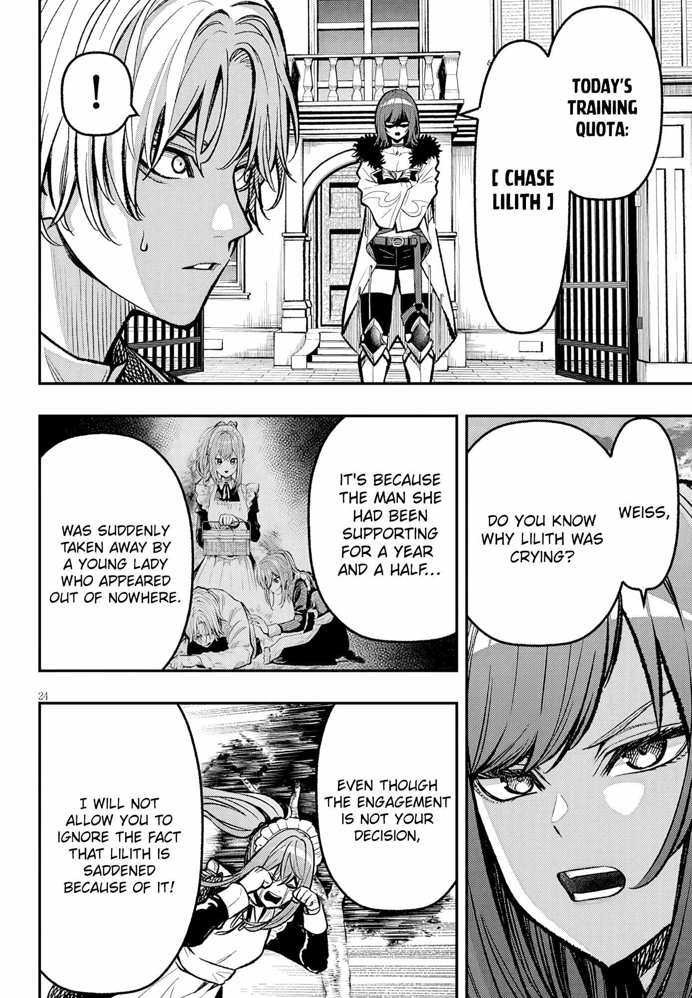 Taida na Akujoku Kizoku ni Tensei Shita Ore, Scenario o Bukkowashitara Kikakugai no Maryoku de Saikyou ni Natta Chapter 4 - Page 24