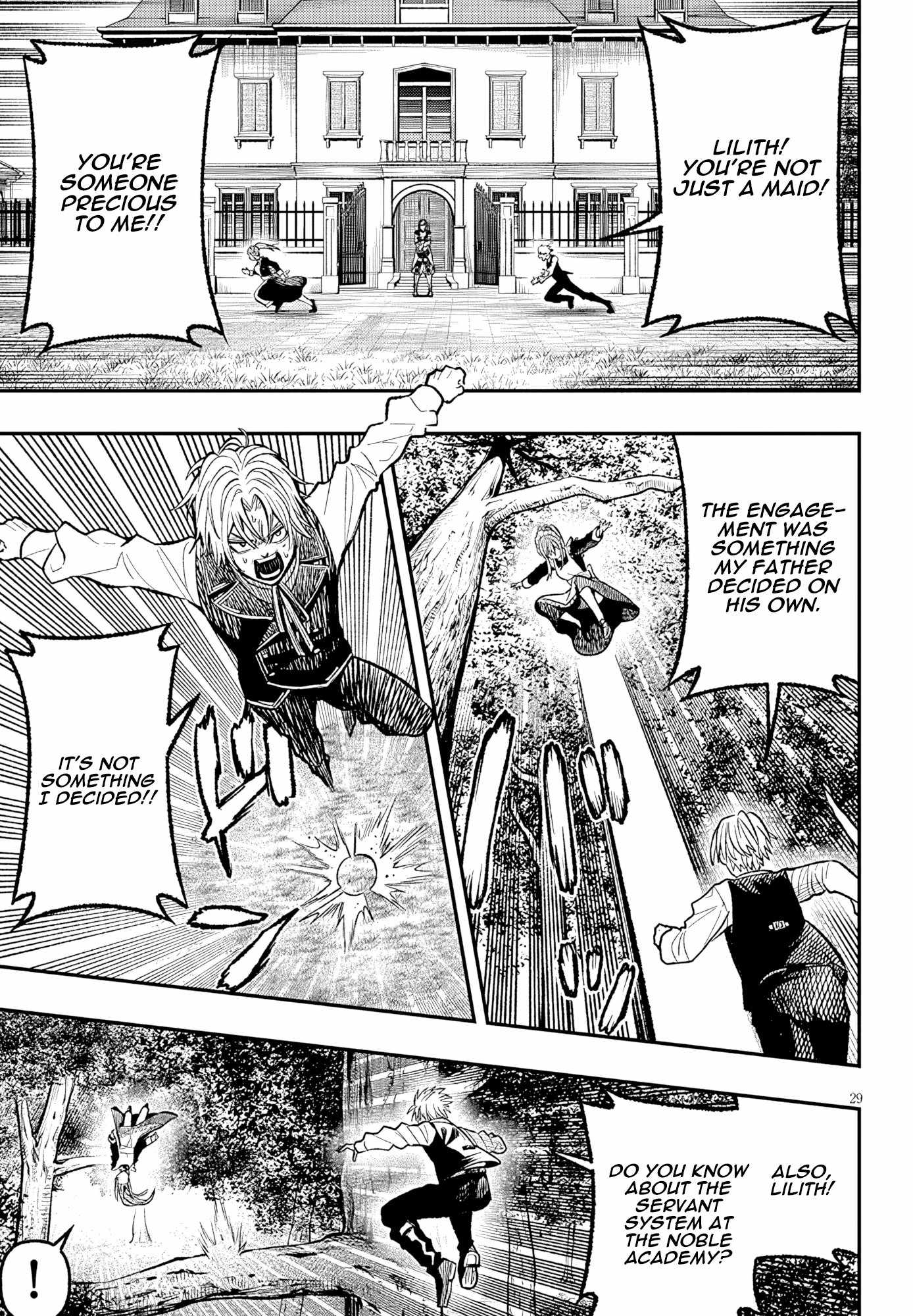 Taida na Akujoku Kizoku ni Tensei Shita Ore, Scenario o Bukkowashitara Kikakugai no Maryoku de Saikyou ni Natta Chapter 4 - Page 29