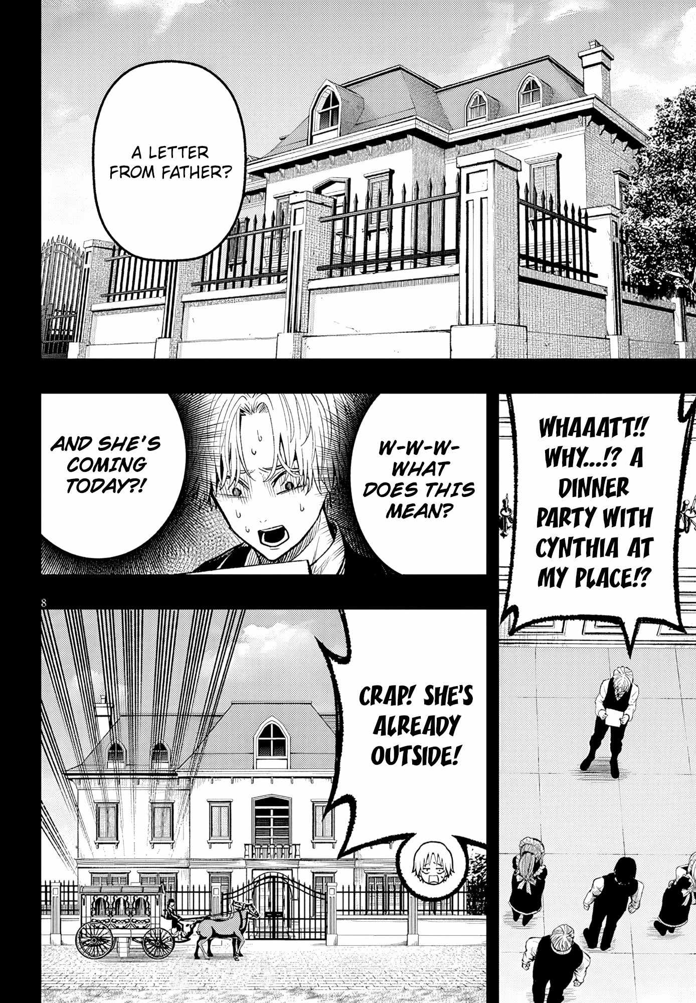 Taida na Akujoku Kizoku ni Tensei Shita Ore, Scenario o Bukkowashitara Kikakugai no Maryoku de Saikyou ni Natta Chapter 4 - Page 8
