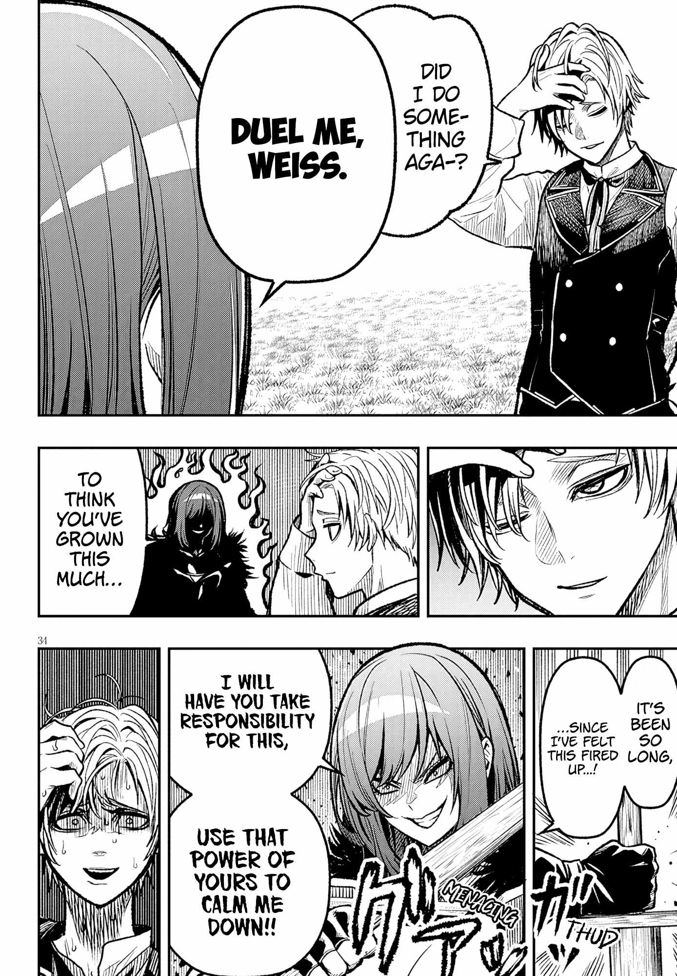 Taida na Akujoku Kizoku ni Tensei Shita Ore, Scenario o Bukkowashitara Kikakugai no Maryoku de Saikyou ni Natta Chapter 5 - Page 33