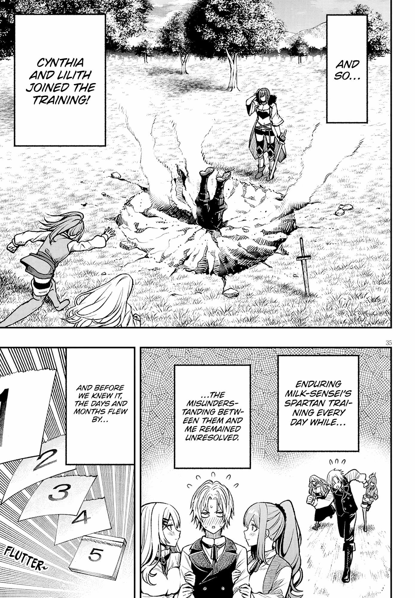 Taida na Akujoku Kizoku ni Tensei Shita Ore, Scenario o Bukkowashitara Kikakugai no Maryoku de Saikyou ni Natta Chapter 5 - Page 34