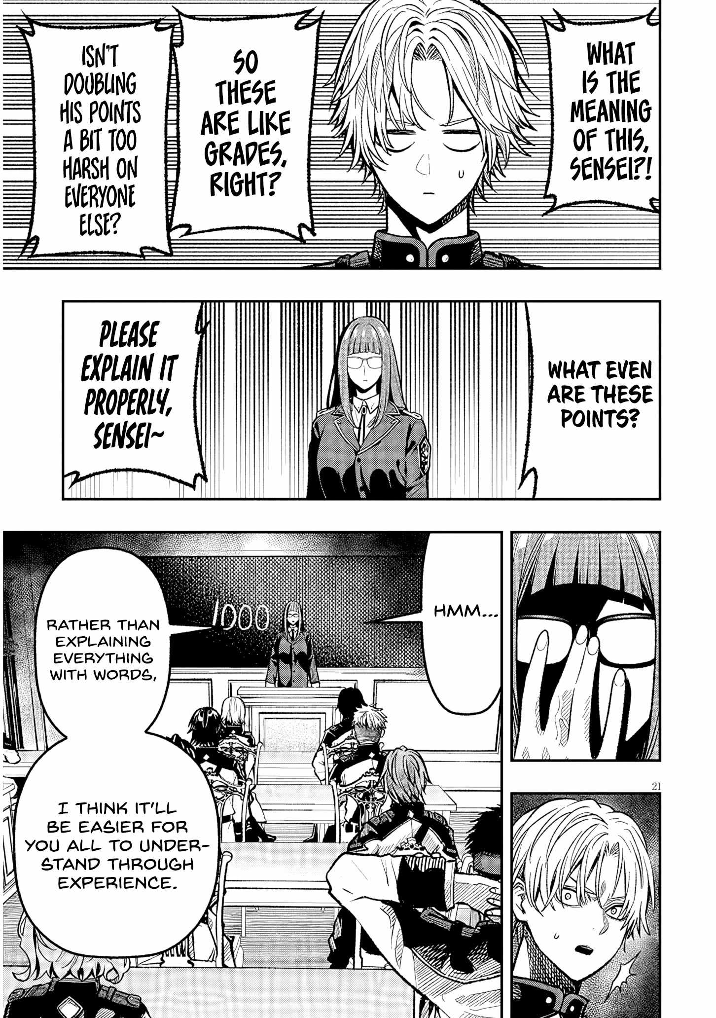 Taida na Akujoku Kizoku ni Tensei Shita Ore, Scenario o Bukkowashitara Kikakugai no Maryoku de Saikyou ni Natta Chapter 7 - Page 21