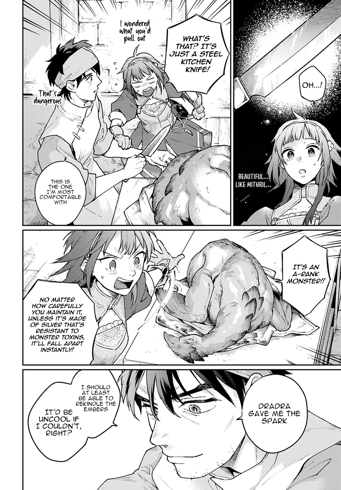 Taishuu Shokudou Arondal-tei ~Gakeppuchi Ojisan Chef, wagamama Oujo to [Joou no Ryourijin] Mezashimasu~ Chapter 1 - Page 34