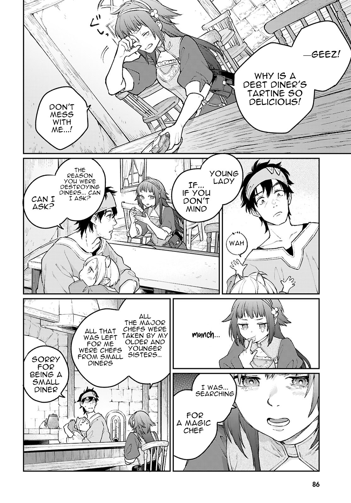 Taishuu Shokudou Arondal-tei ~Gakeppuchi Ojisan Chef, wagamama Oujo to [Joou no Ryourijin] Mezashimasu~ Chapter 1 - Page 52