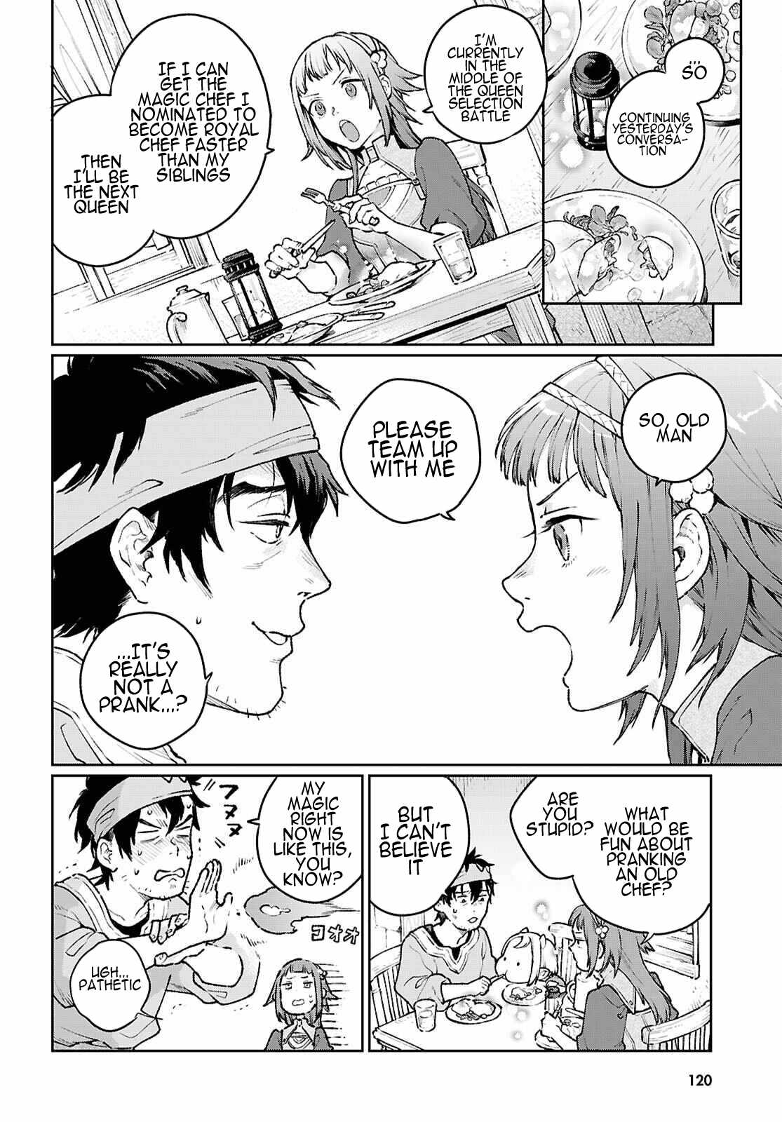 Taishuu Shokudou Arondal-tei ~Gakeppuchi Ojisan Chef, wagamama Oujo to [Joou no Ryourijin] Mezashimasu~ Chapter 2 - Page 15
