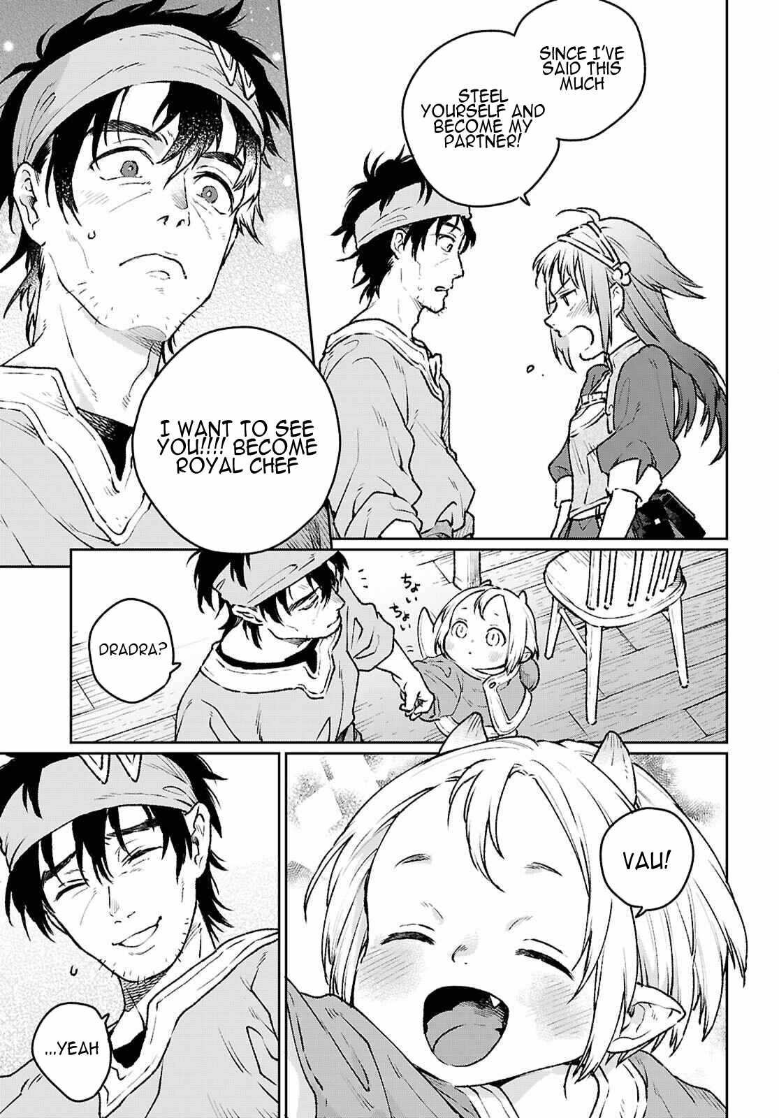 Taishuu Shokudou Arondal-tei ~Gakeppuchi Ojisan Chef, wagamama Oujo to [Joou no Ryourijin] Mezashimasu~ Chapter 2 - Page 30