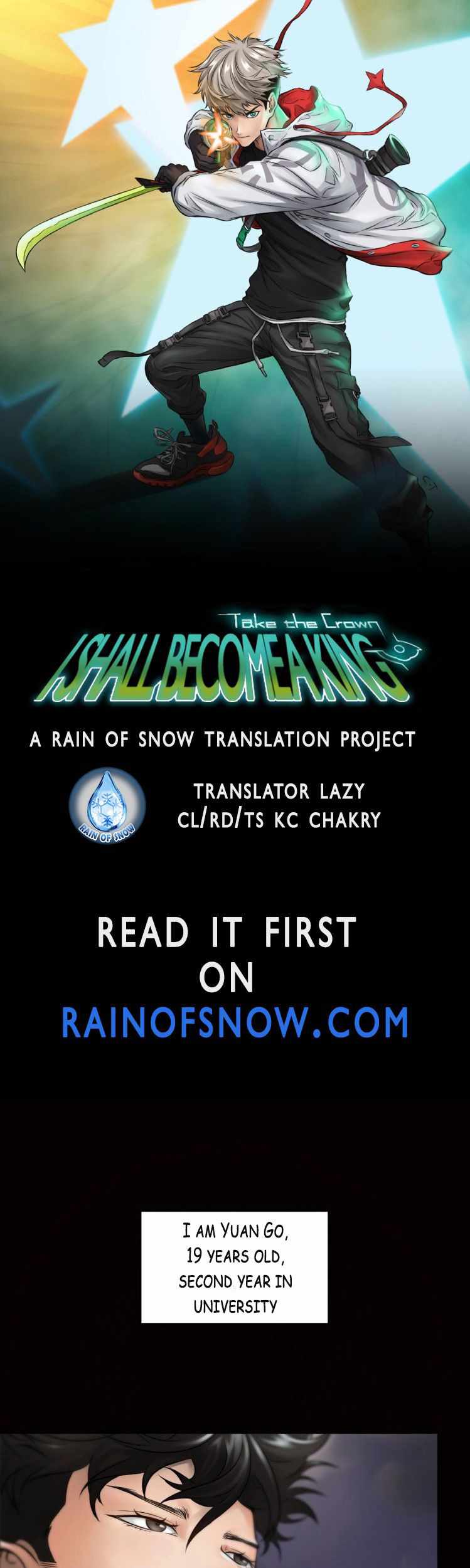 Take the Crown, I Want to Be a King Chapter 1 - Page 1