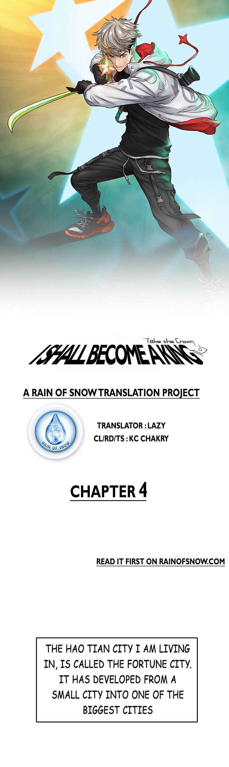 Take the Crown, I Want to Be a King Chapter 4 - Page 1