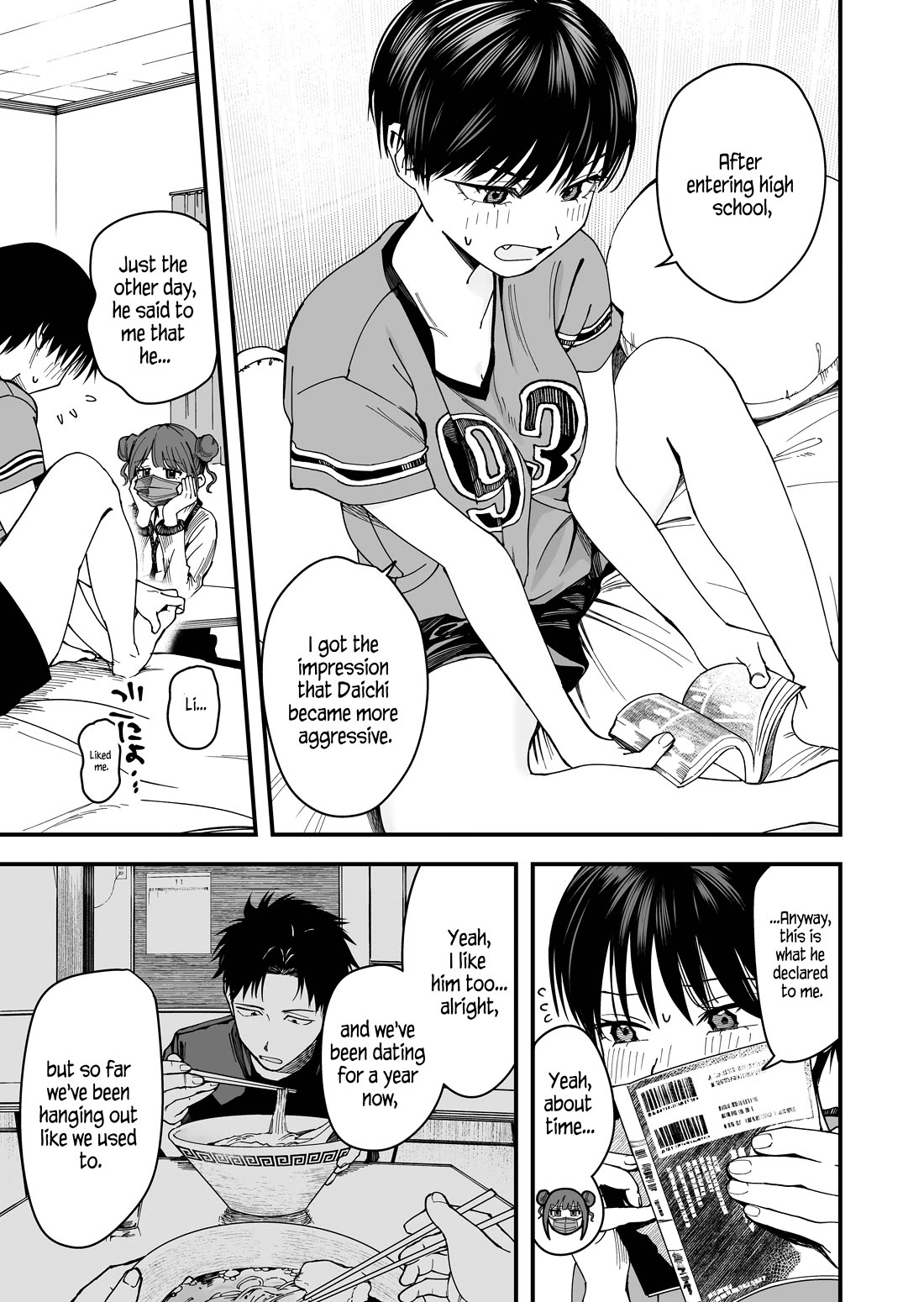 Takou no Boyish Kanojo Chapter 10 - Page 0