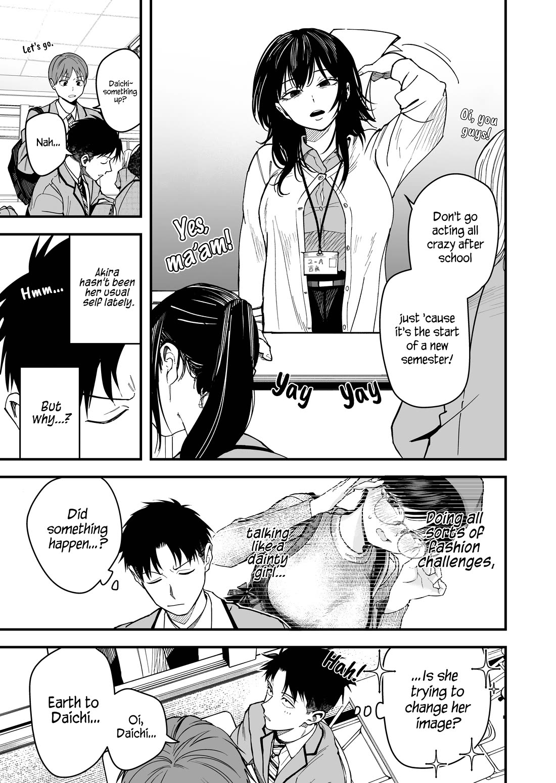Takou no Boyish Kanojo Chapter 17 - Page 0