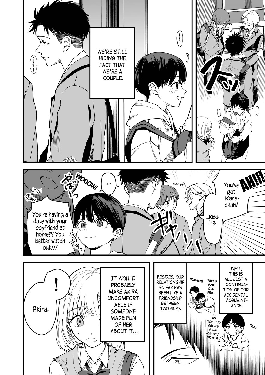 Takou no Boyish Kanojo Chapter 4 - Page 1