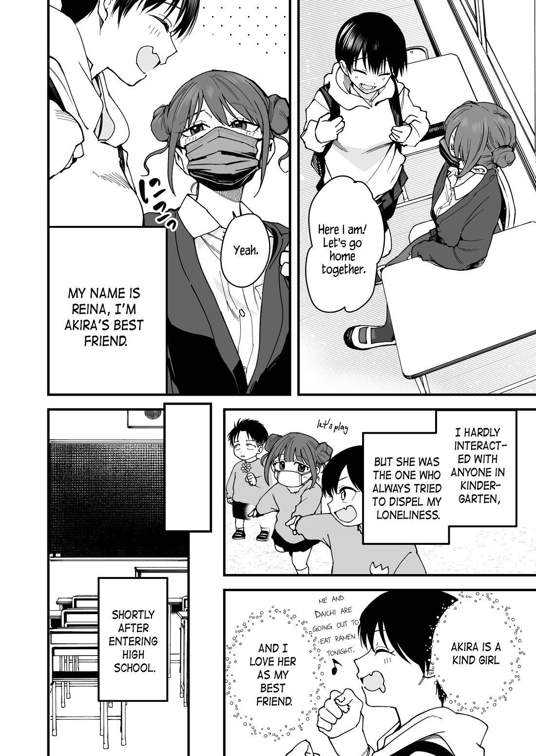Takou no Boyish Kanojo Chapter 8 - Page 1