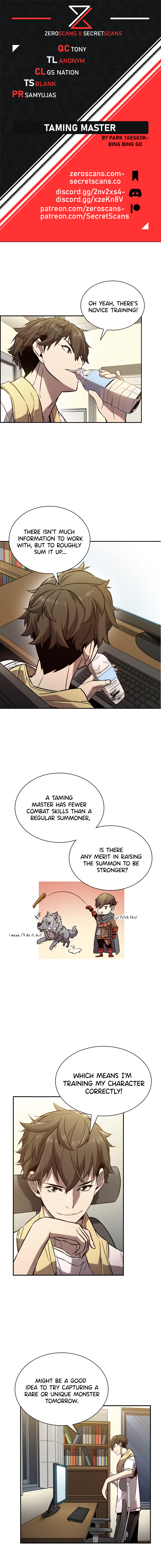 Taming Master Chapter 5 - Page 0