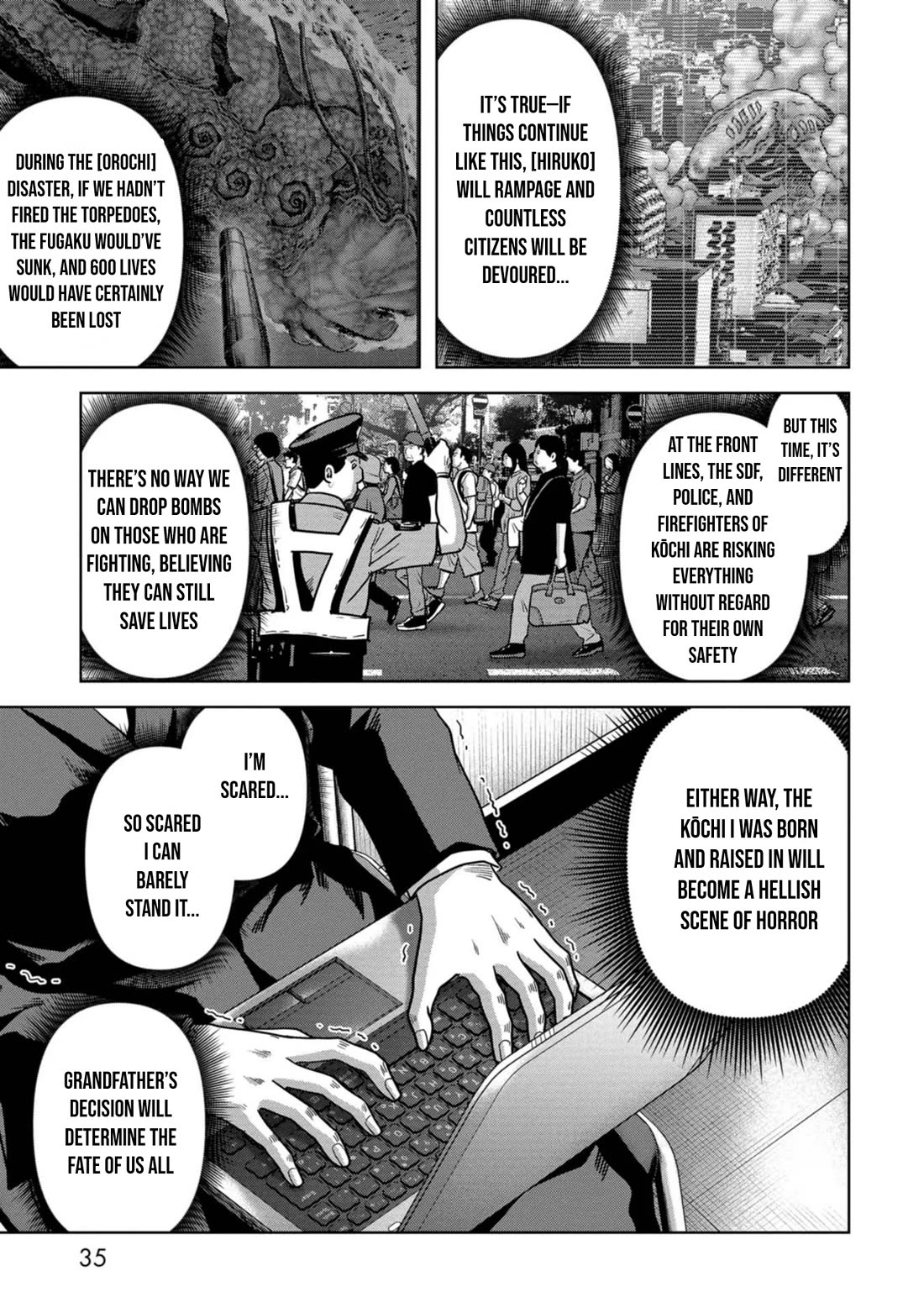Task Force for Paranormal Disaster Management Chapter 34 - Page 38
