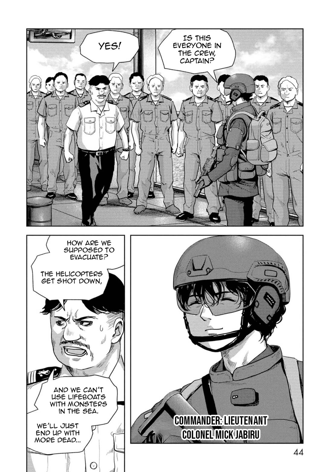 Task Force for Paranormal Disaster Management Chapter 61 - Page 45