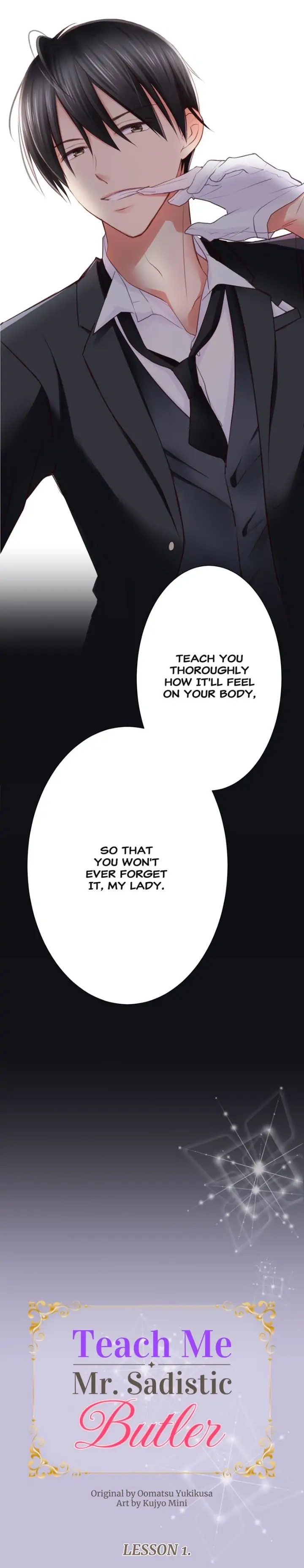 Teach Me, Mr. Sadistic Butler Chapter 1 - Page 5