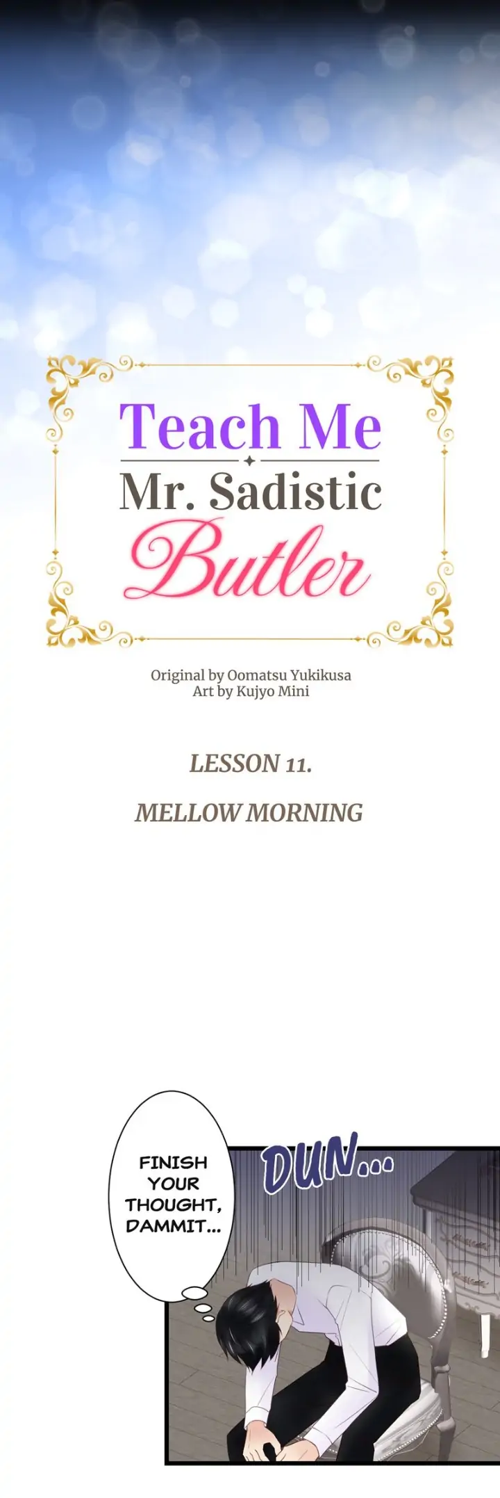 Teach Me, Mr. Sadistic Butler Chapter 11 - Page 3