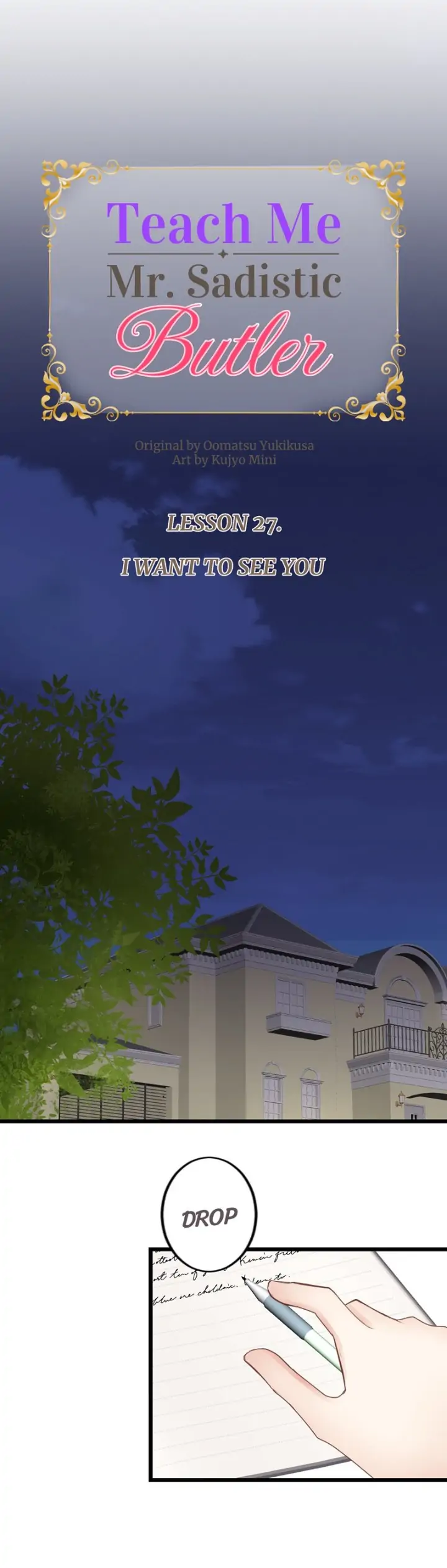 Teach Me, Mr. Sadistic Butler Chapter 27 - Page 2
