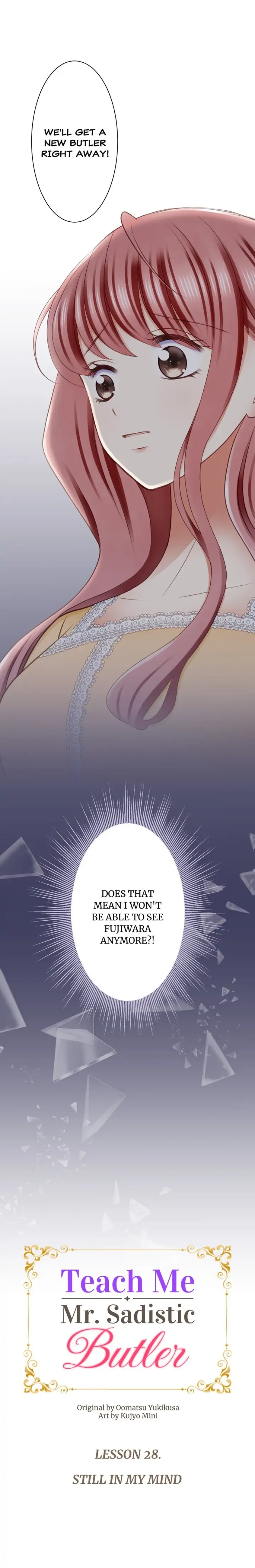 Teach Me, Mr. Sadistic Butler Chapter 28 - Page 1