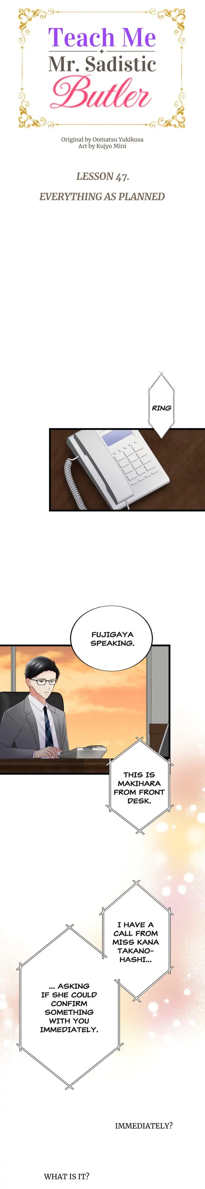 Teach Me, Mr. Sadistic Butler Chapter 47 - Page 3