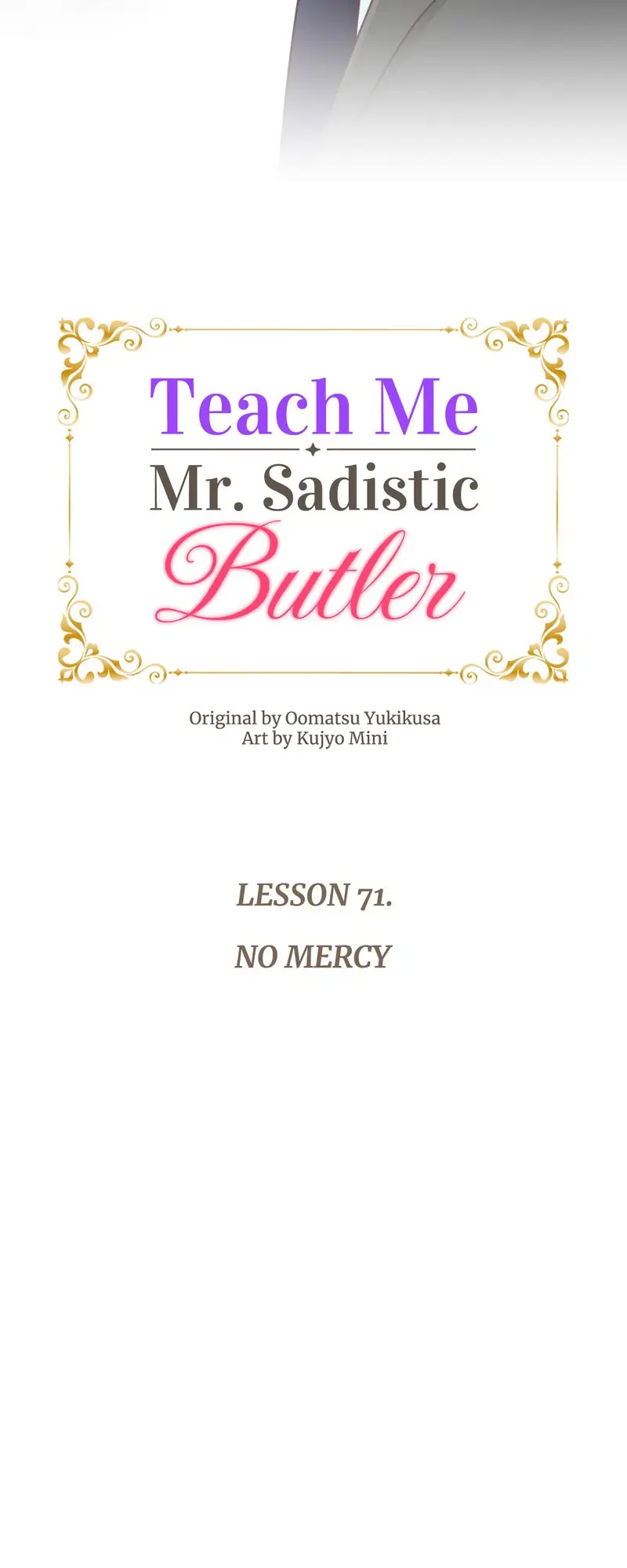 Teach Me, Mr. Sadistic Butler Chapter 71 - Page 10