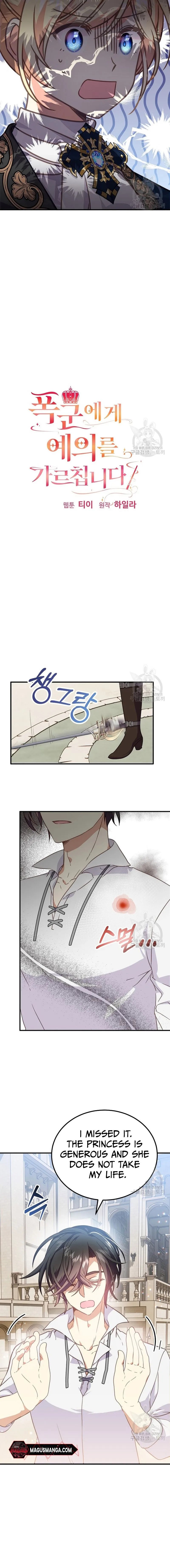 Teaching the Tyrant Manners Chapter 12 - Page 3