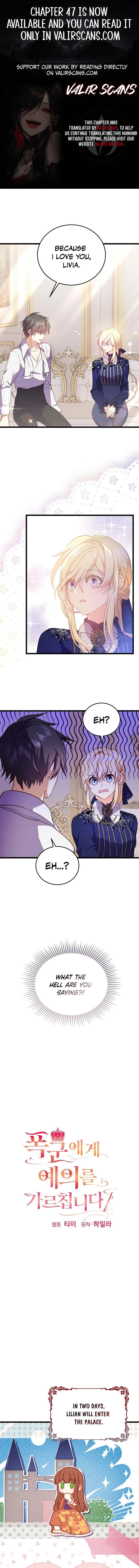 Teaching the Tyrant Manners Chapter 23 - Page 0