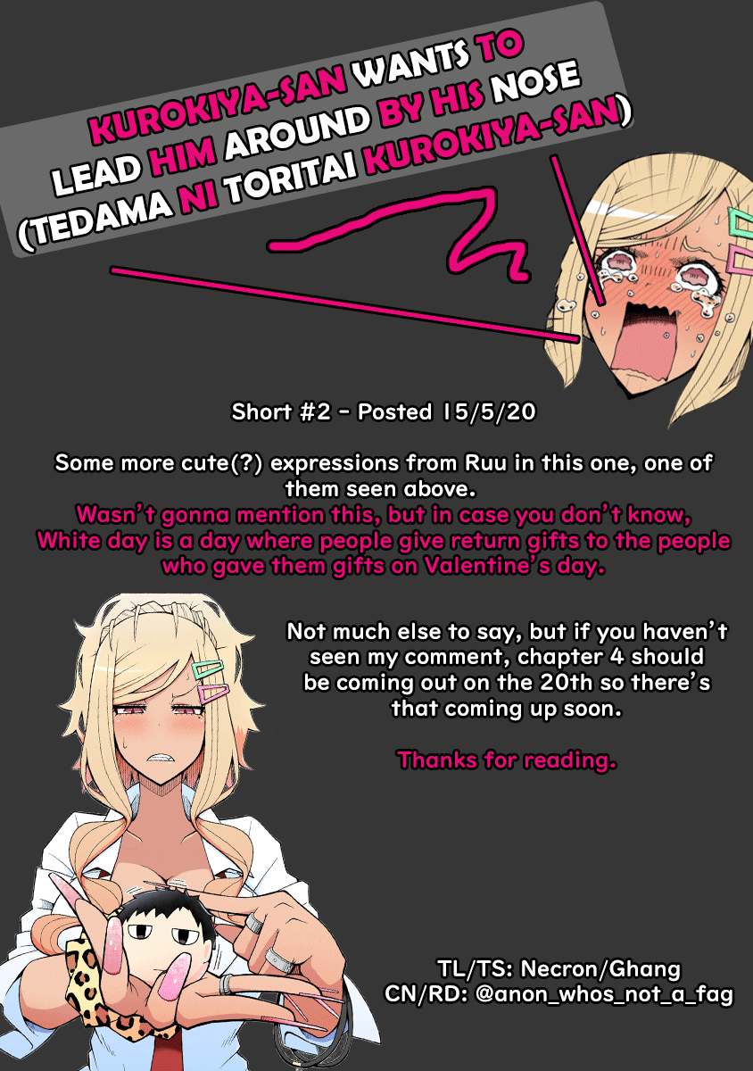 Tedama ni Toritai Kurokiya-san Chapter 0.2 - Page 2