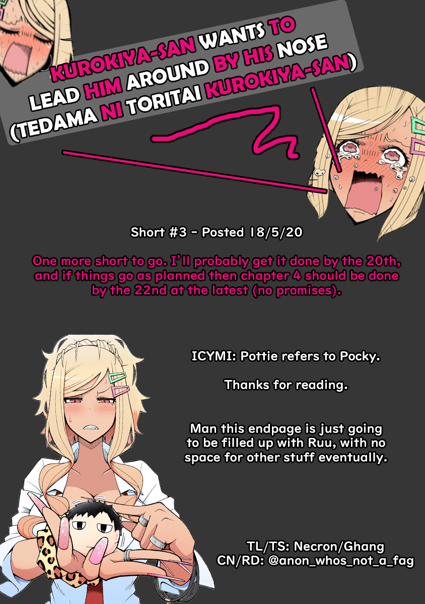 Tedama ni Toritai Kurokiya-san Chapter 0.3 - Page 2