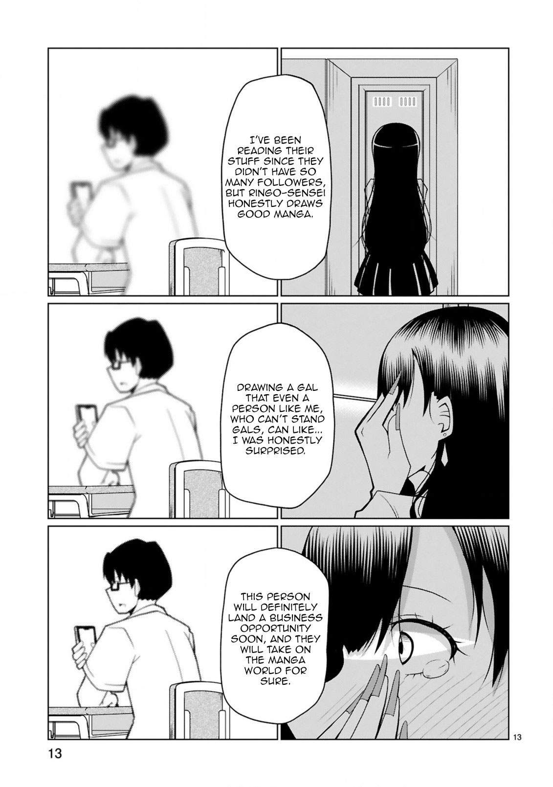 Tedama ni Toritai Kurokiya-san Chapter 10 - Page 12