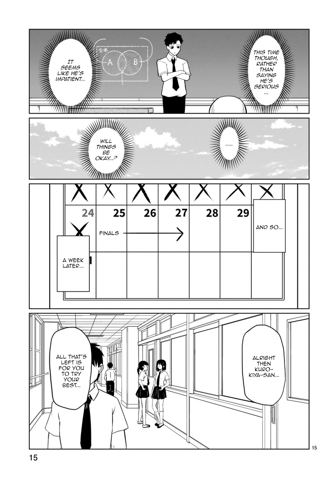 Tedama ni Toritai Kurokiya-san Chapter 12 - Page 15