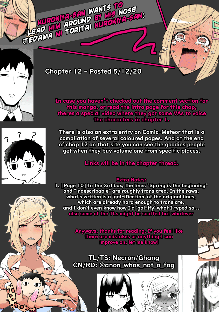 Tedama ni Toritai Kurokiya-san Chapter 12 - Page 21