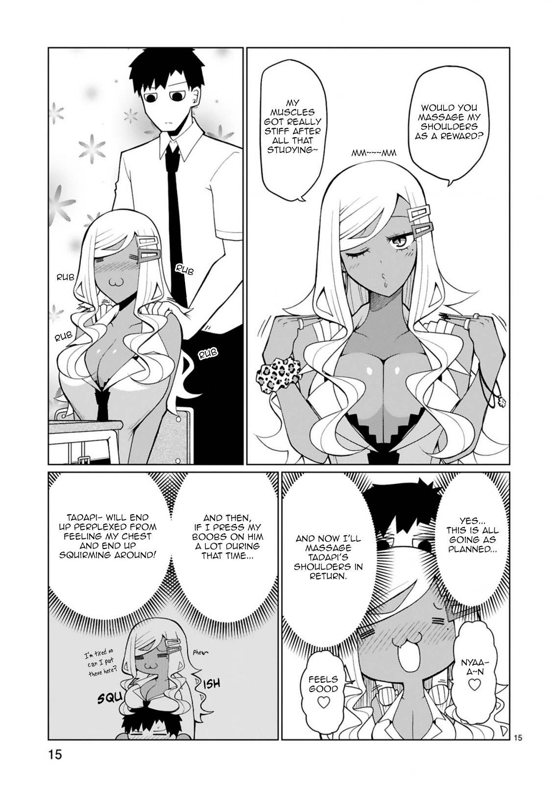 Tedama ni Toritai Kurokiya-san Chapter 13 - Page 15