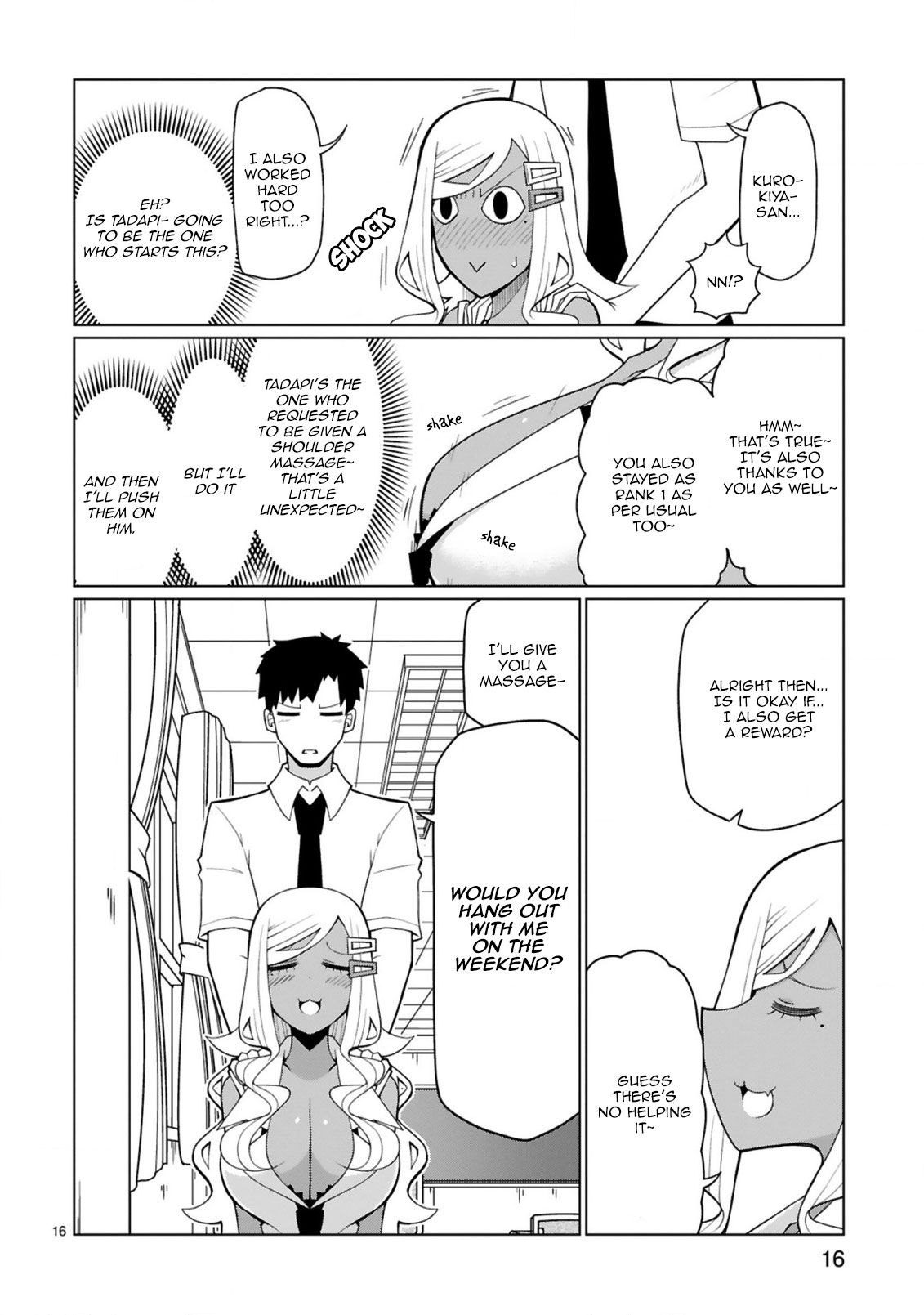 Tedama ni Toritai Kurokiya-san Chapter 13 - Page 16