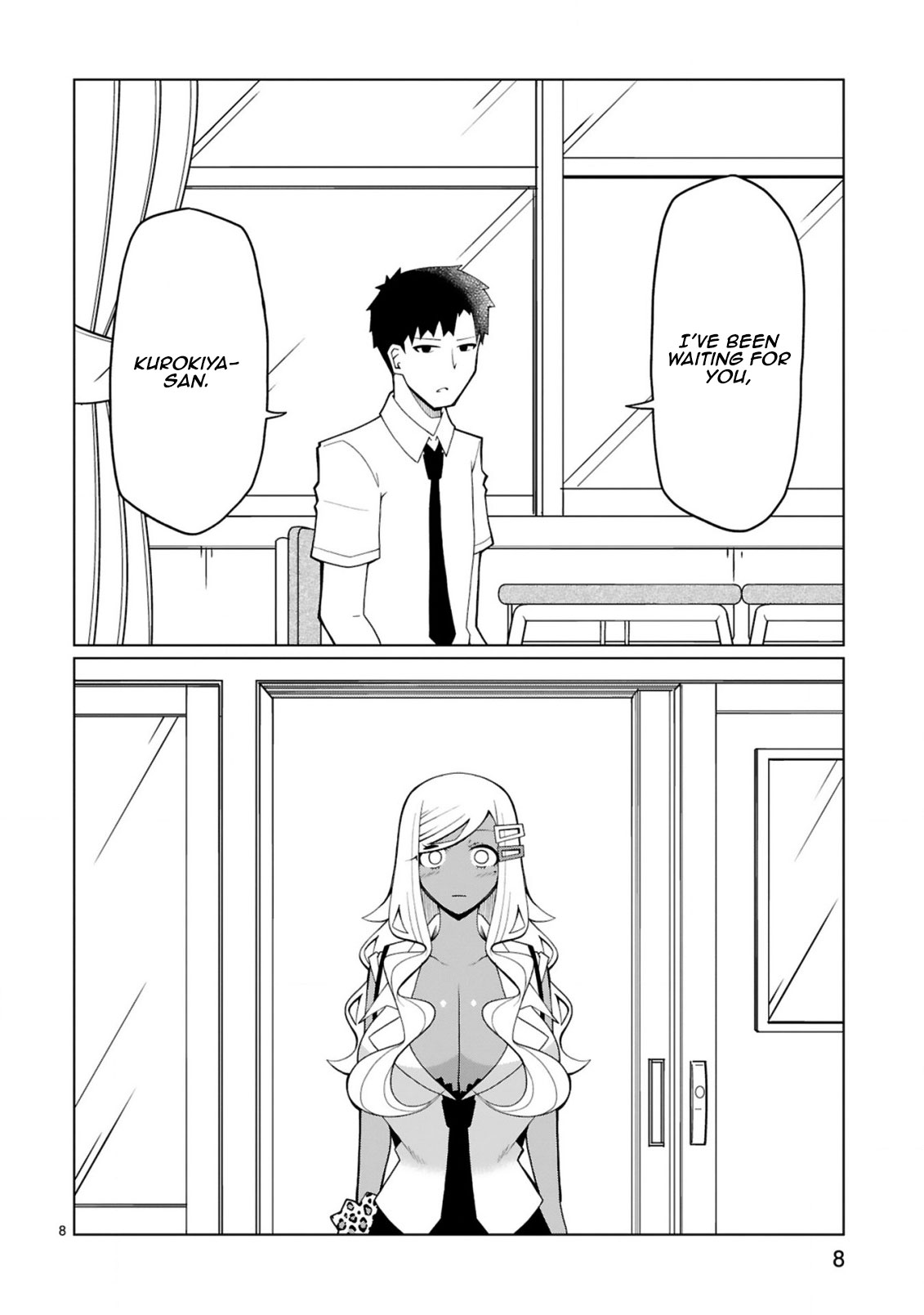 Tedama ni Toritai Kurokiya-san Chapter 13 - Page 8