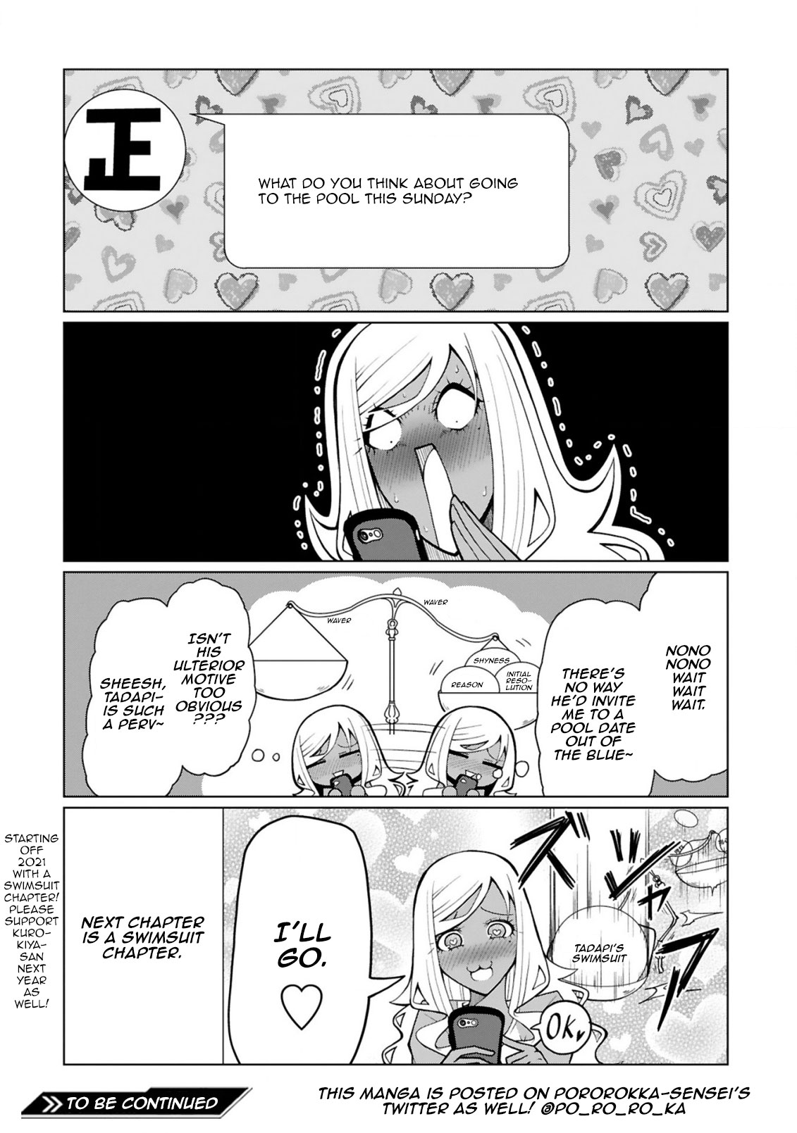 Tedama ni Toritai Kurokiya-san Chapter 14 - Page 10