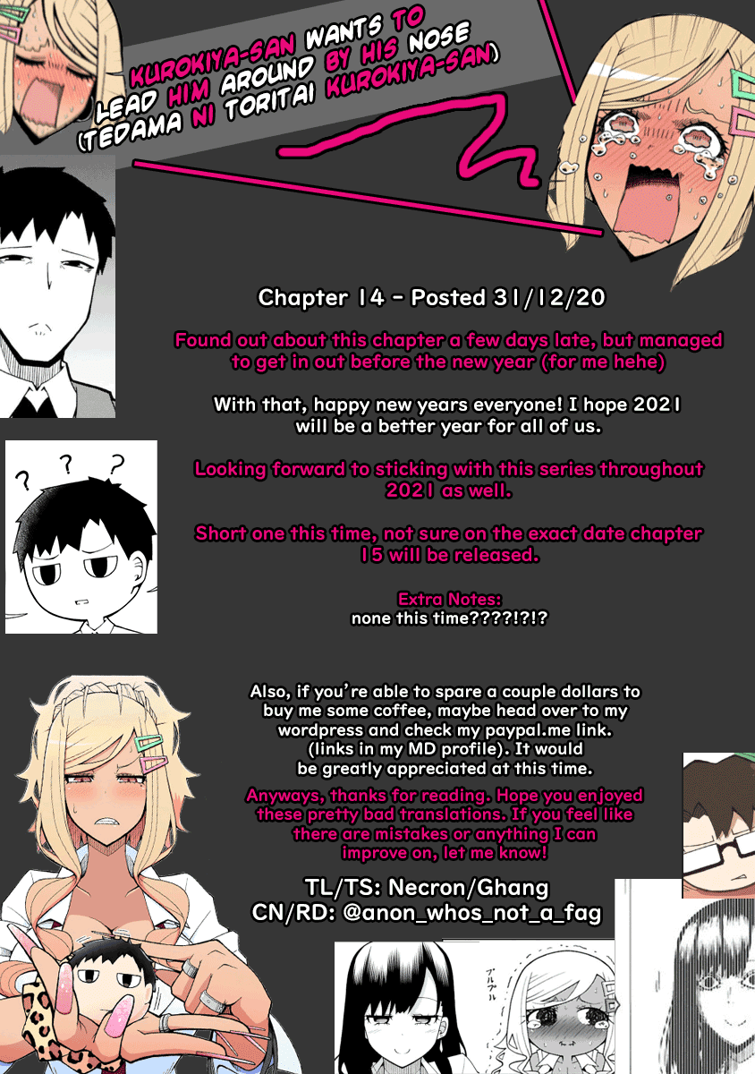Tedama ni Toritai Kurokiya-san Chapter 14 - Page 11