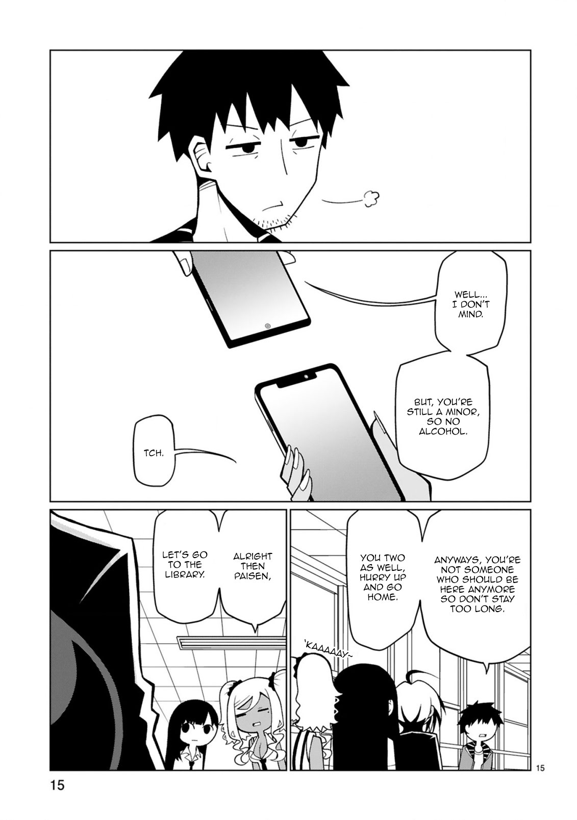 Tedama ni Toritai Kurokiya-san Chapter 16 - Page 15