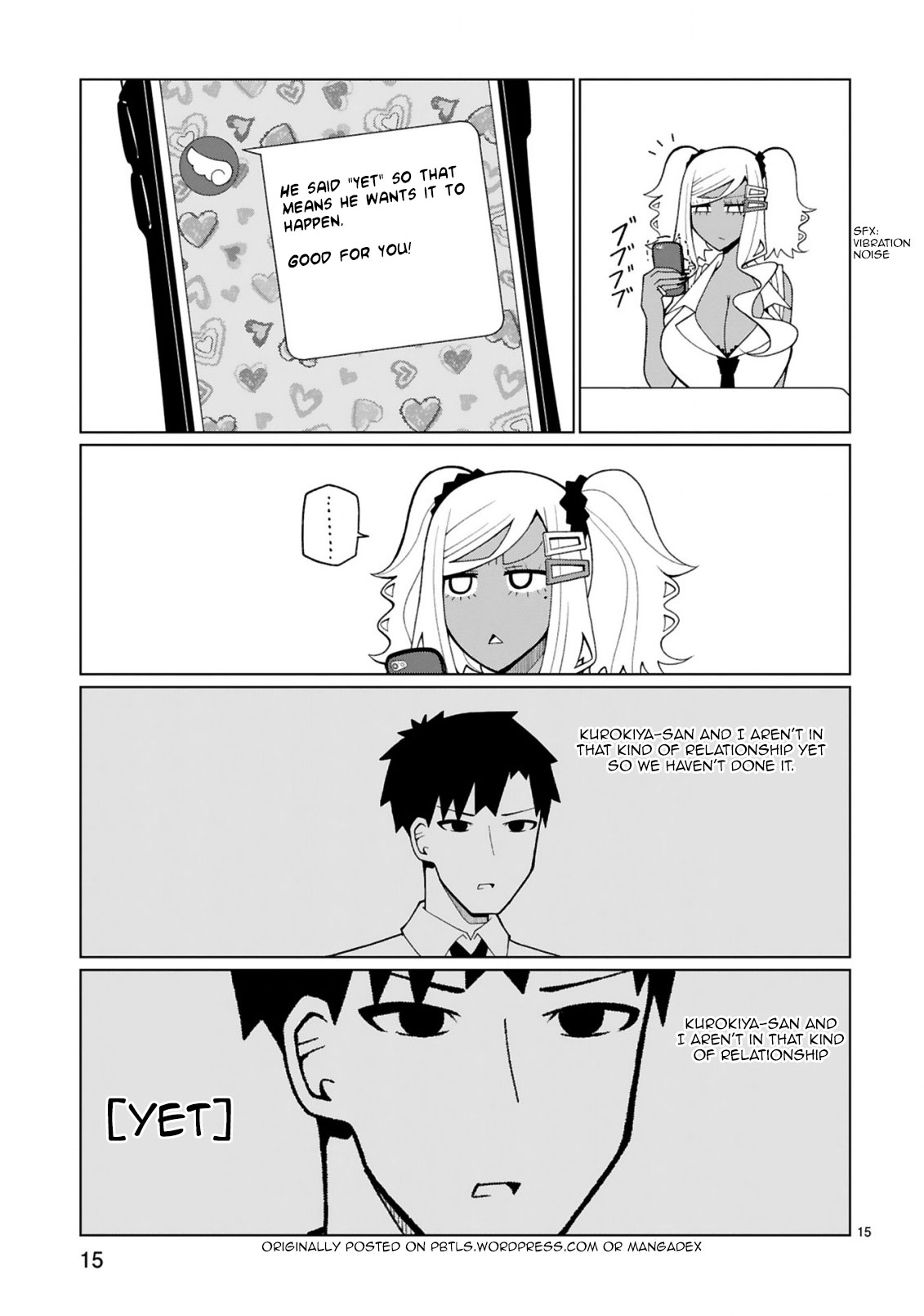 Tedama ni Toritai Kurokiya-san Chapter 17 - Page 15
