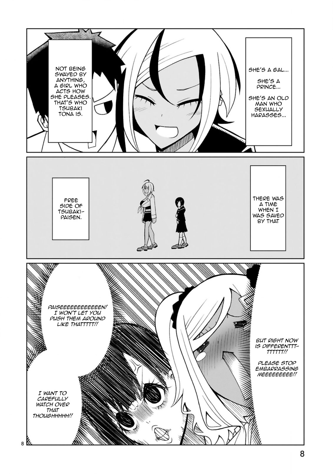 Tedama ni Toritai Kurokiya-san Chapter 17 - Page 8